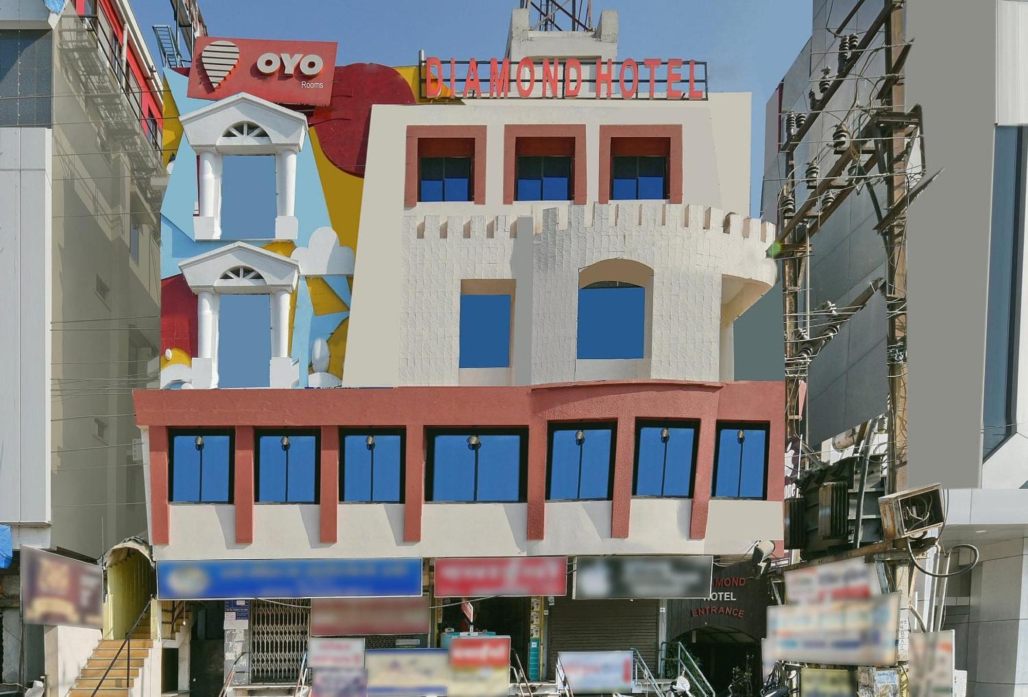 Collection O Diamond And Residences Indore Exterior foto