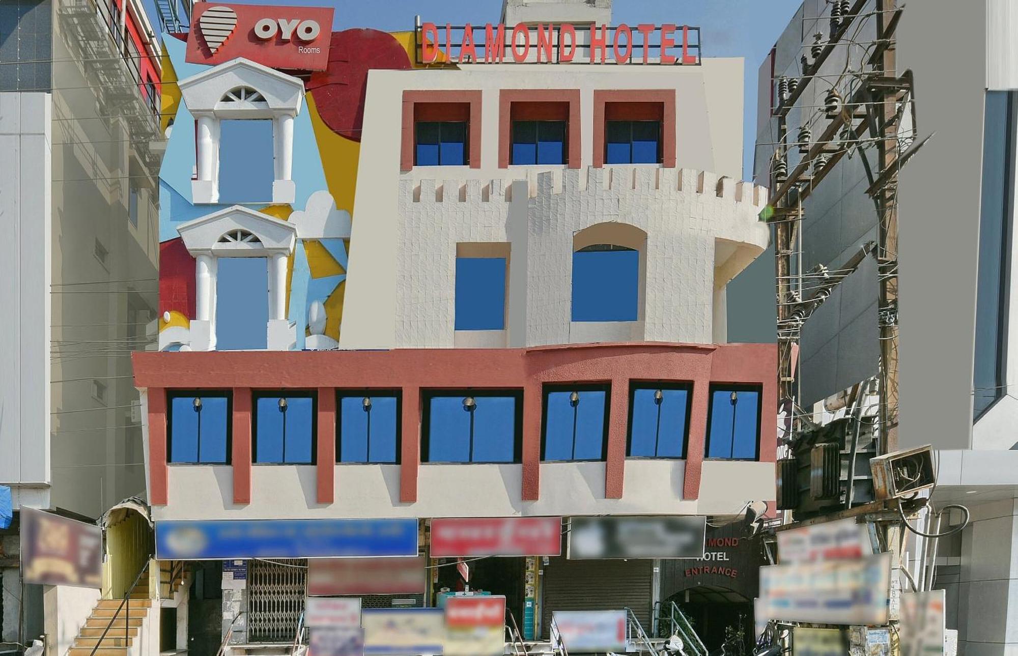 Collection O Diamond And Residences Indore Exterior foto